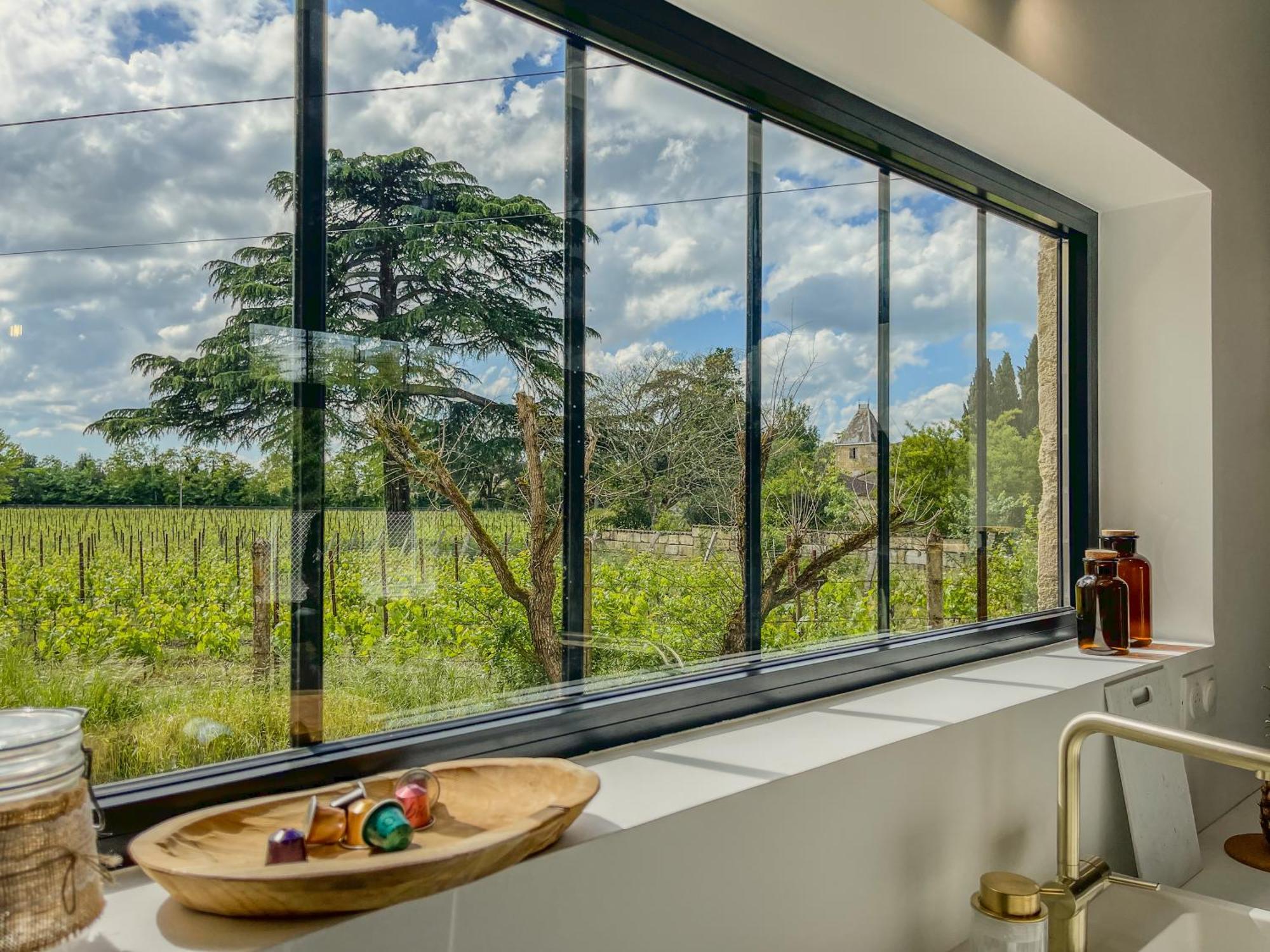 Maison Cosy Avec Vue Sur Les Vignes. 利布尔讷 外观 照片
