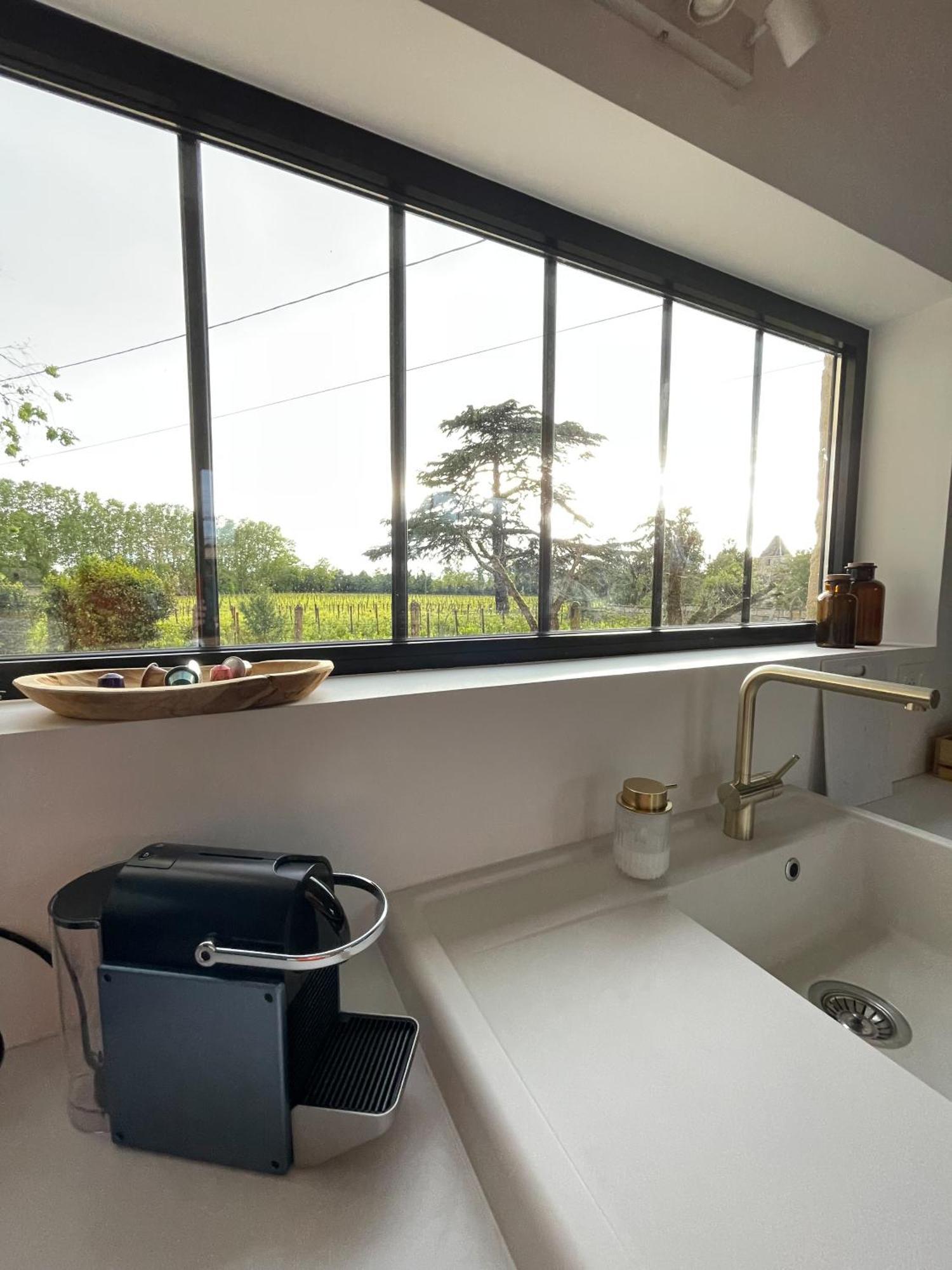 Maison Cosy Avec Vue Sur Les Vignes. 利布尔讷 外观 照片