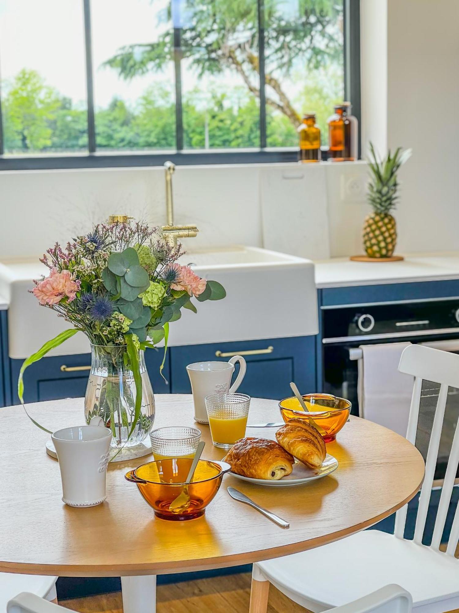Maison Cosy Avec Vue Sur Les Vignes. 利布尔讷 外观 照片