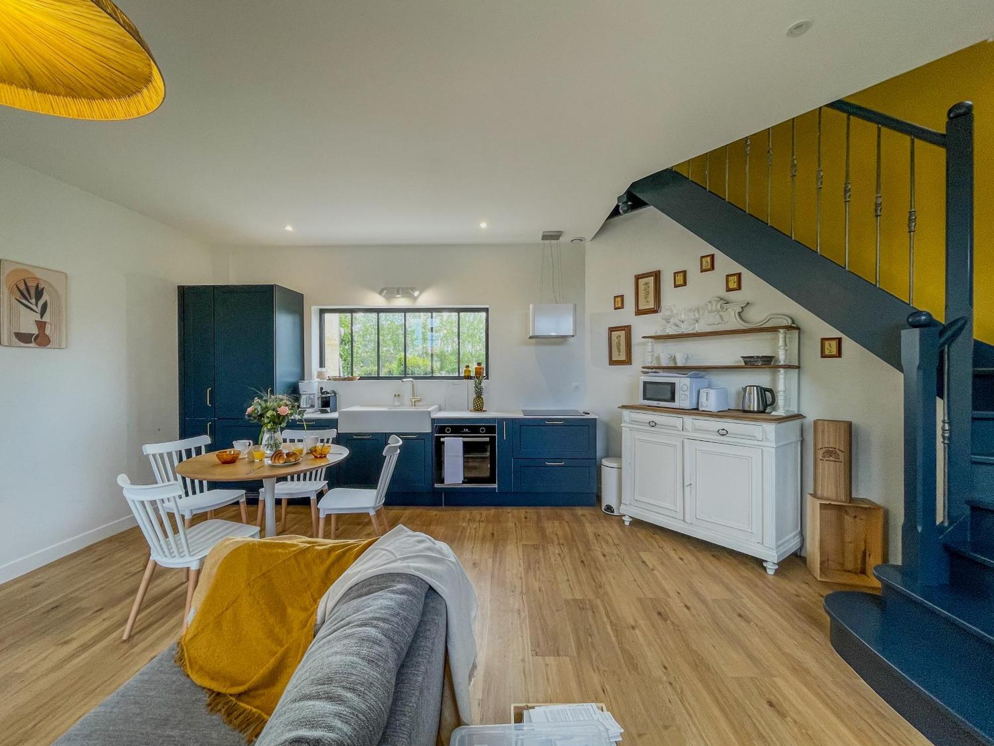 Maison Cosy Avec Vue Sur Les Vignes. 利布尔讷 外观 照片