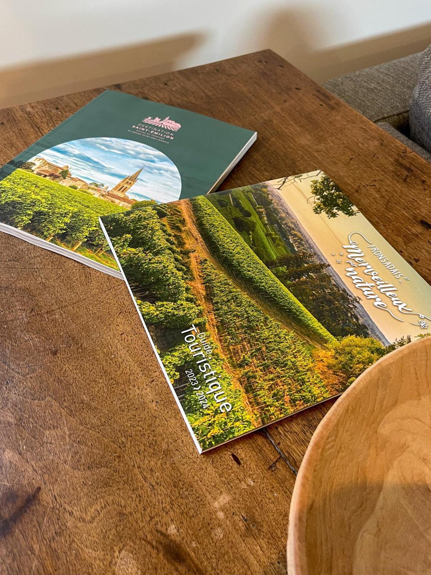 Maison Cosy Avec Vue Sur Les Vignes. 利布尔讷 外观 照片